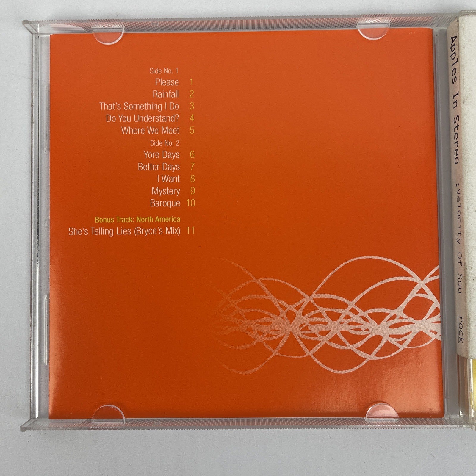 Velocity of Sound by The Apples in Stereo (CD, Oct-2002, SpinART Records #3