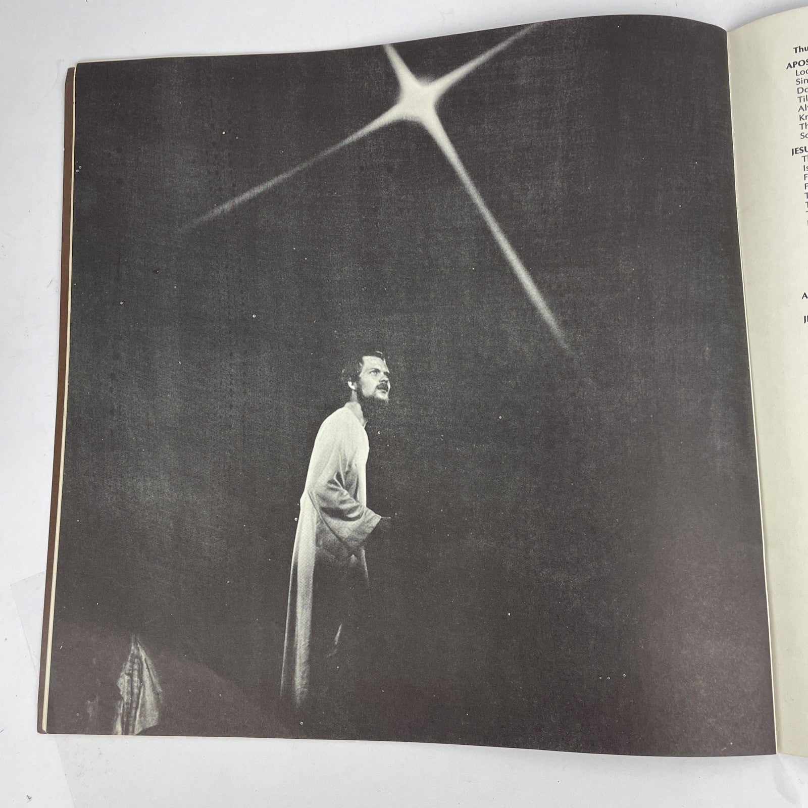 1971 New York Broadway Jesus Christ Superstar Souvenir Program and Libretto