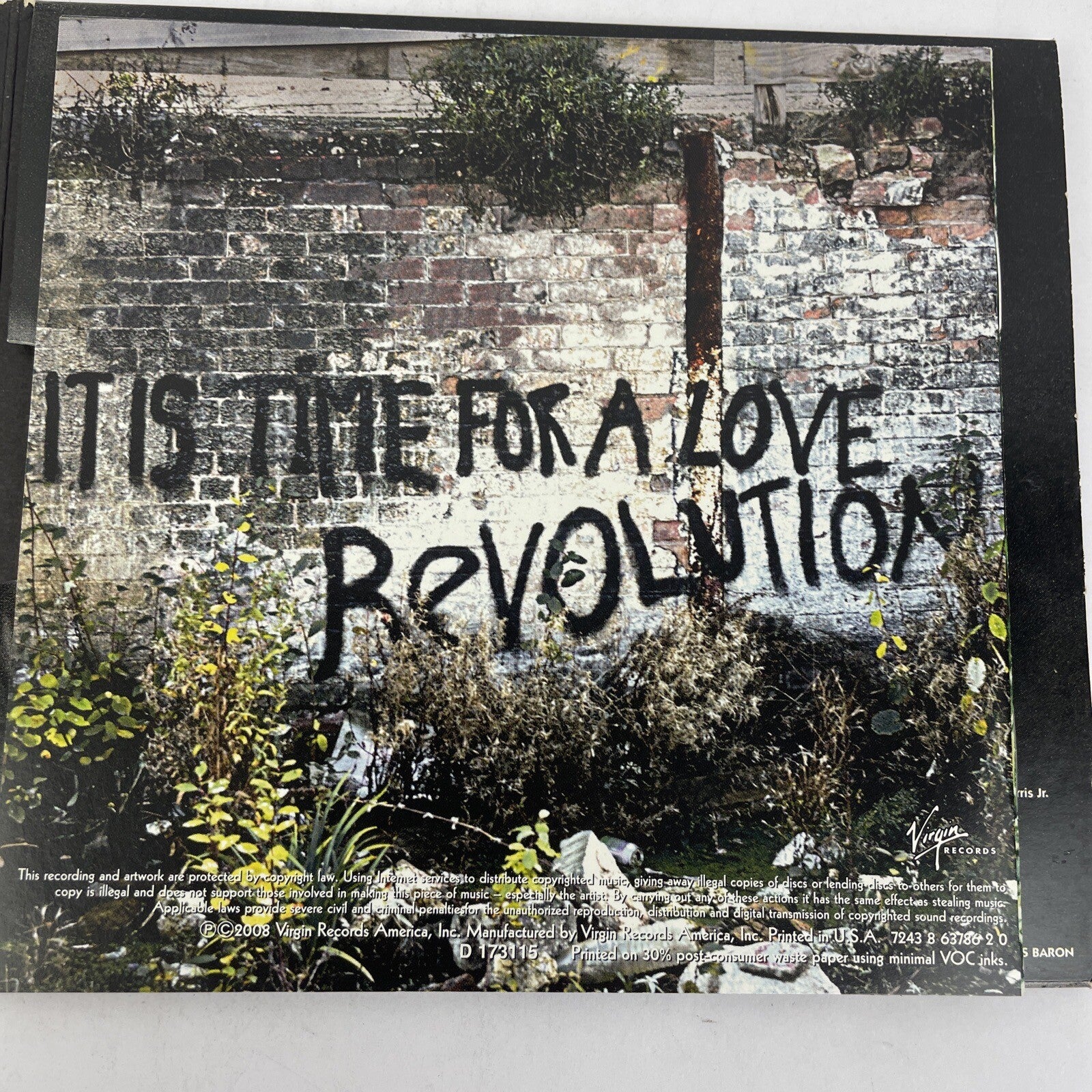 Lenny Kravitz : It Is Time for a Love Revolution Digital Audio CD (2008) - JK
