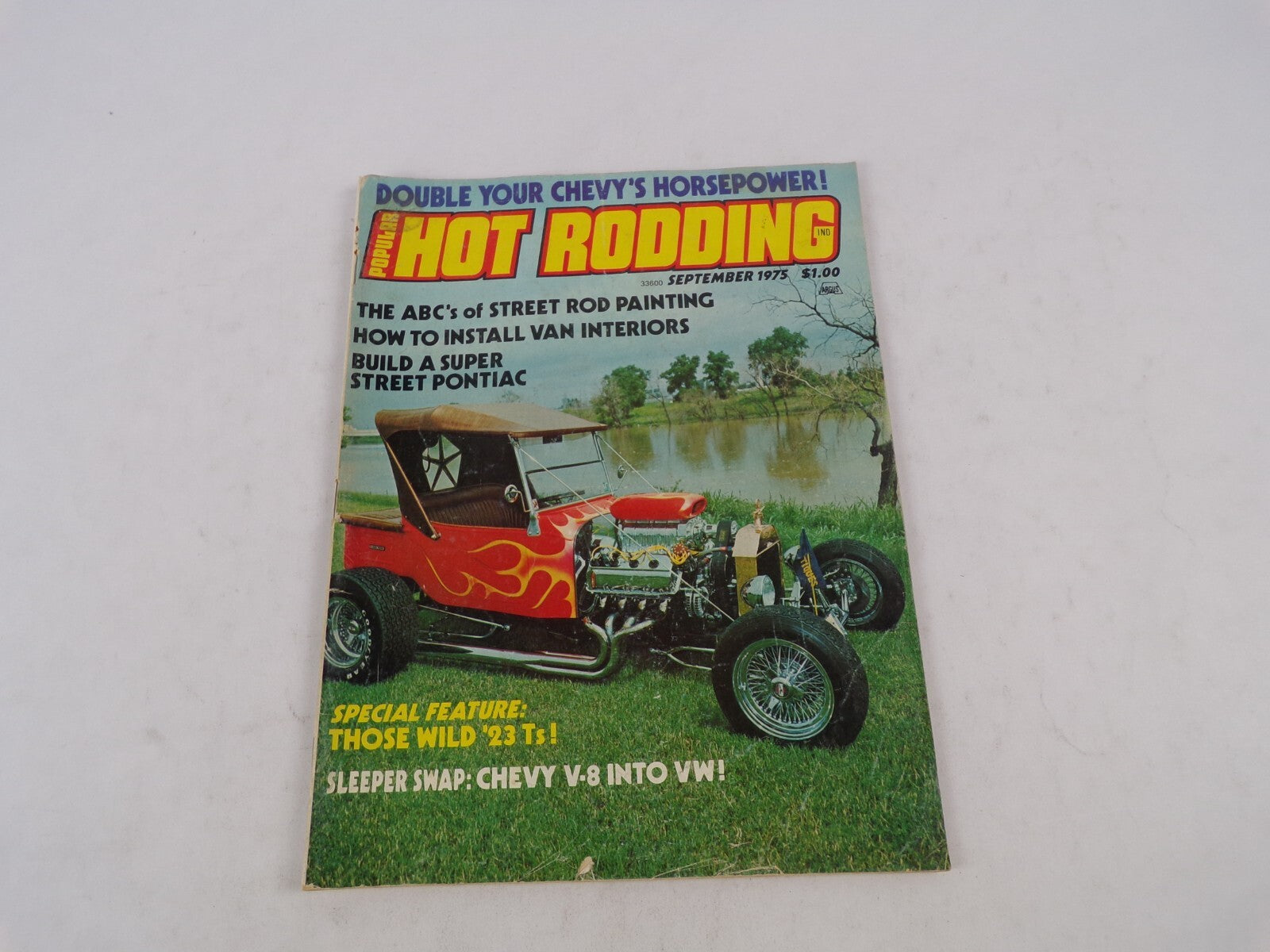 September 1975 Hot Rod Magazine Double Your Chevy's Horsepower! The ABC's Of Str