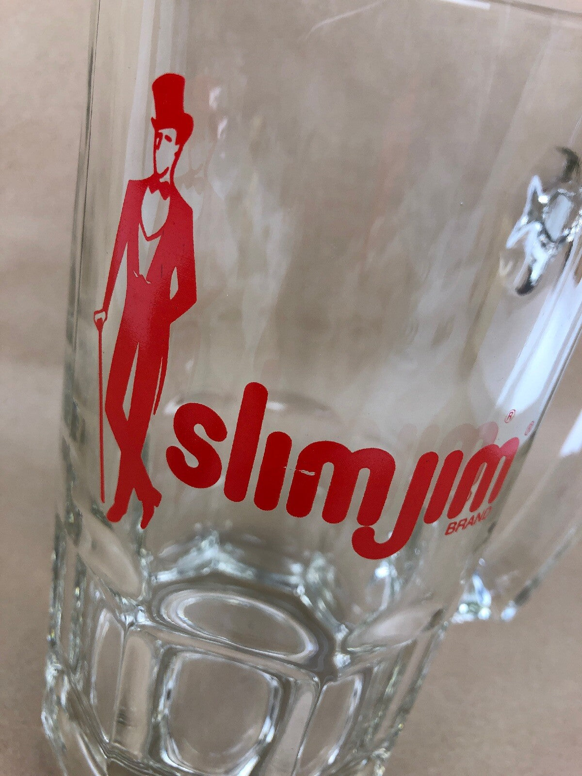 Jumbo Large 8” Slim Jim Beer Mug W Handle - FSTSHP
