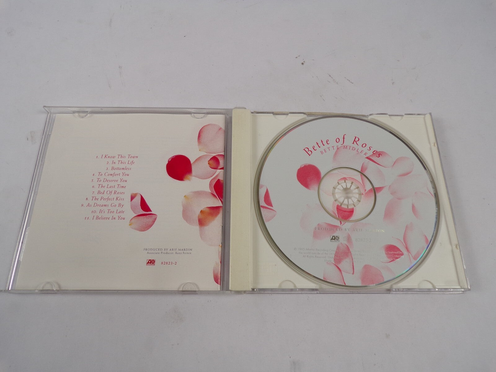 Bette Of Roses Bette Midler I Know This Town In This LIfe Bed Of Roses CD#39