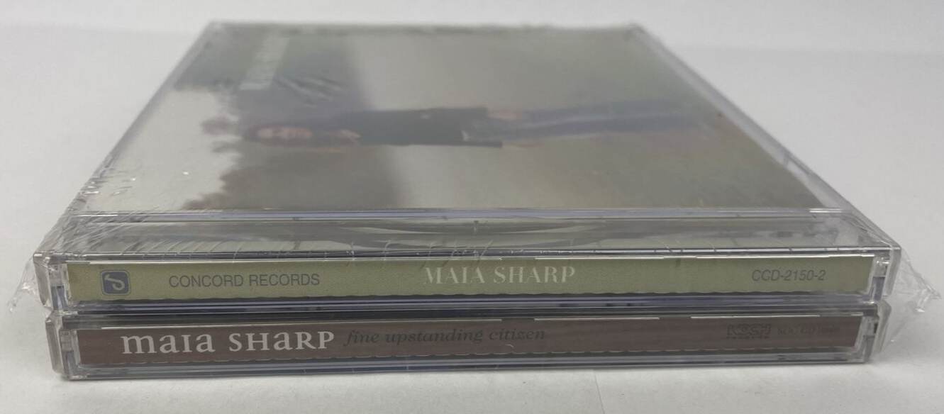 2 x Maia Sharp Audio CD  " Fine Upstanding Citizen 2005 " " Self Titled 2002 " S