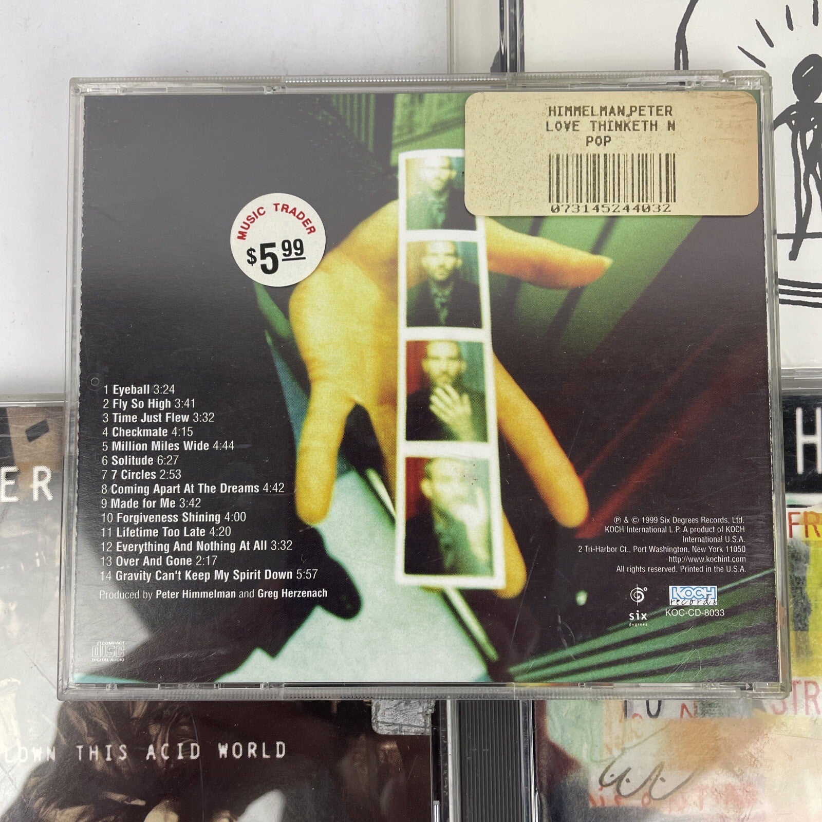 Peter Himmelman Music Collection - 6 x Digital Audio CD Lot - See Description
