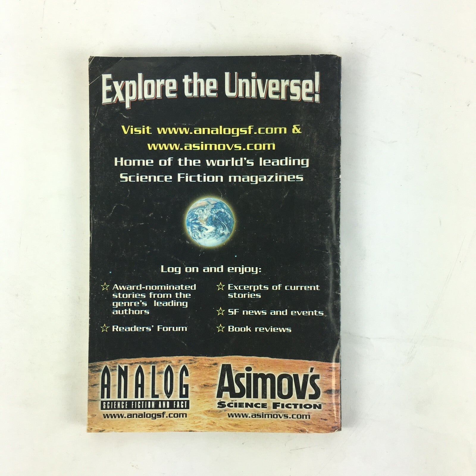 December 2009 Analog Science Fiction Fact Magazine Formidable Caress Richard A.