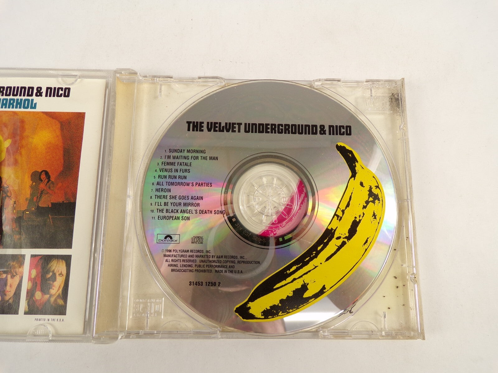 Andy Warhol Sunday Morning Venus In Furs Run Run Run Heroin Femme Fatale CD#51