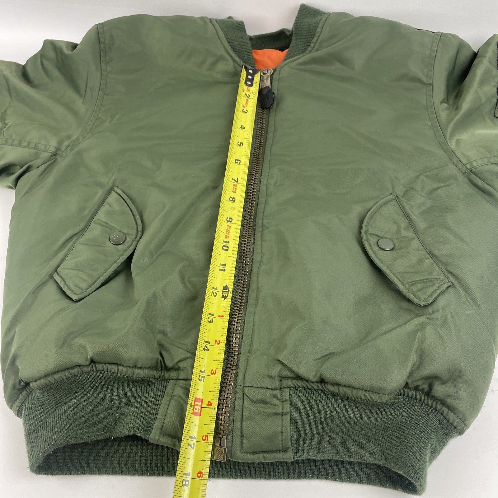 Very Rare Vintage Jacket Flight Bomber MA-1 Alpha Industries Vietnam Size Small