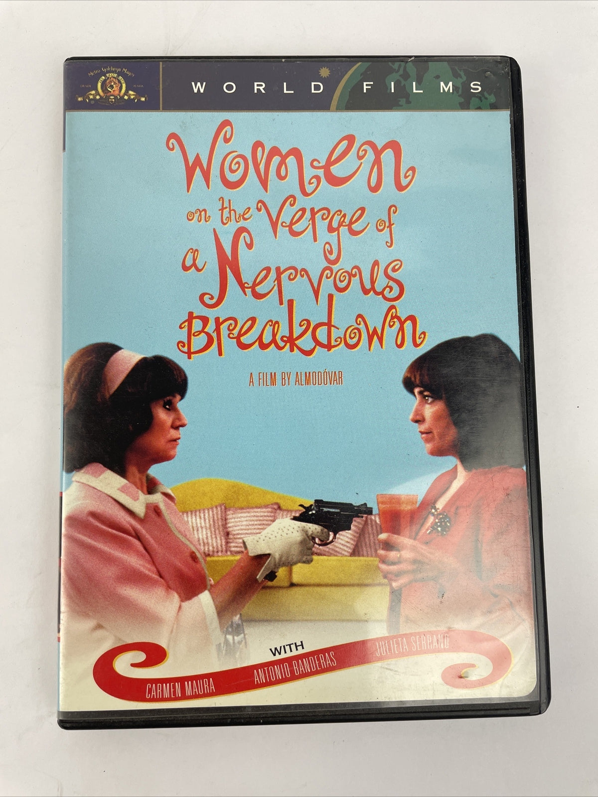 Women On The Verge Of A Nervous Breakdown DVD Antonio Banderas Carmen Maura MINT