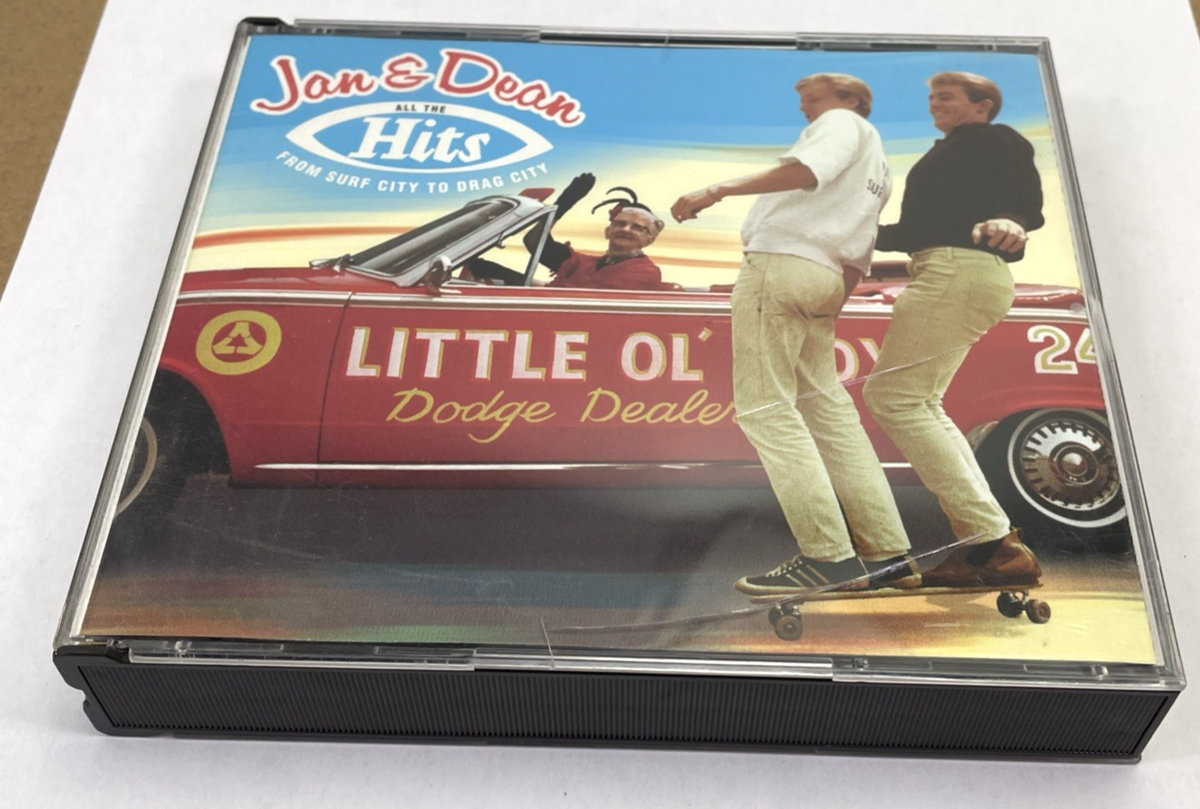 Jan & Dean - ALL THE HITS FROM SURF CITY TO DRAG CITY - 2 CD Set Near Mint Discs