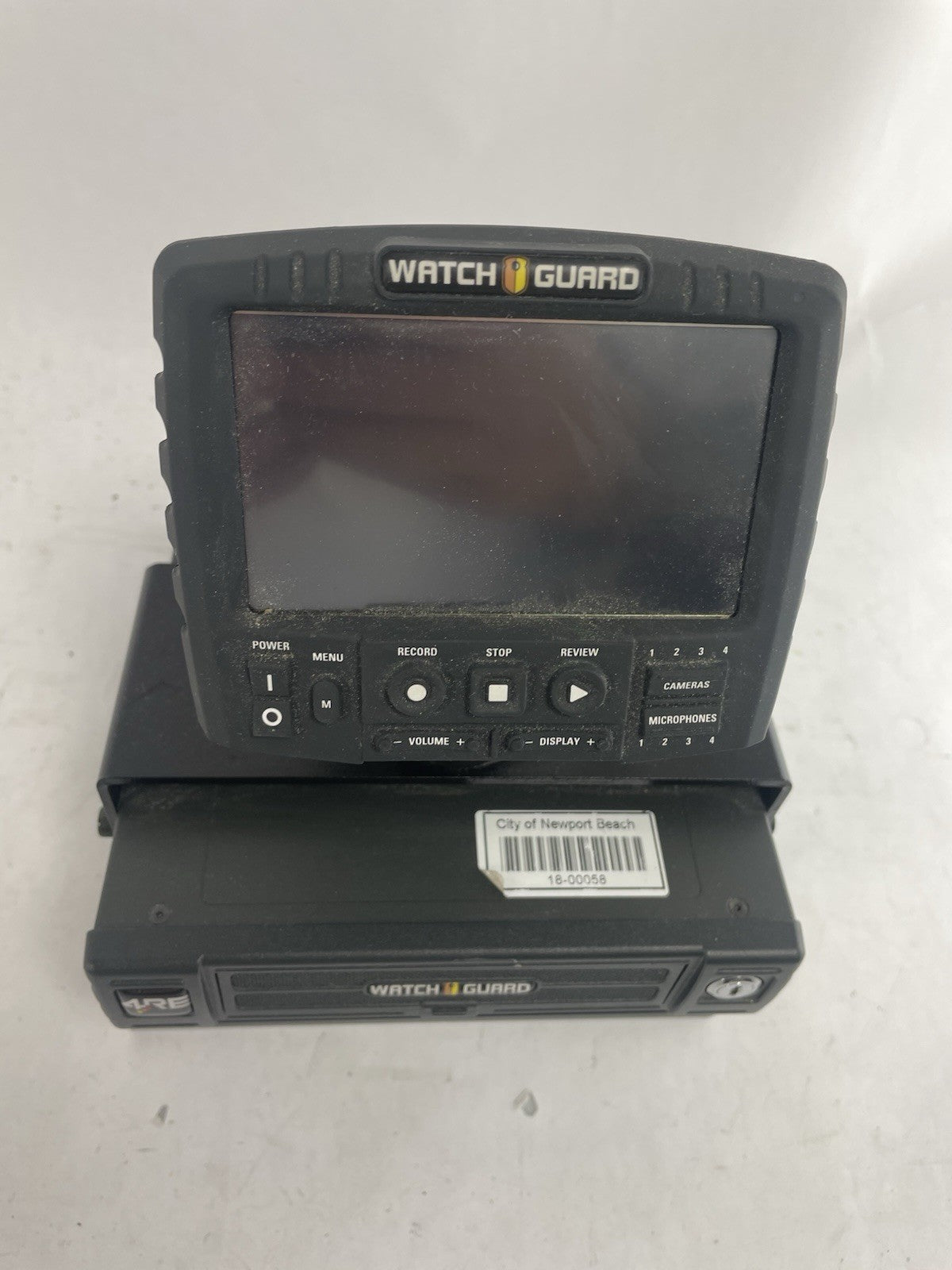 WatchGuard 4RE DVR  Display -Locked No Key No AC Adapter