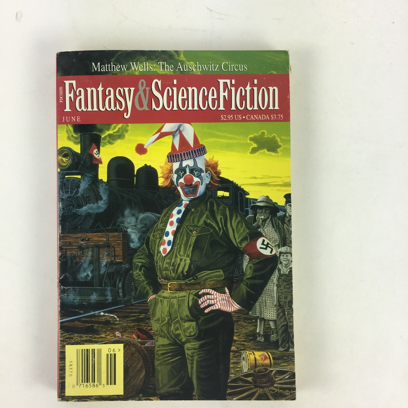June Fantasy & Science Fiction Matthew Wells The Auschwitz Circus