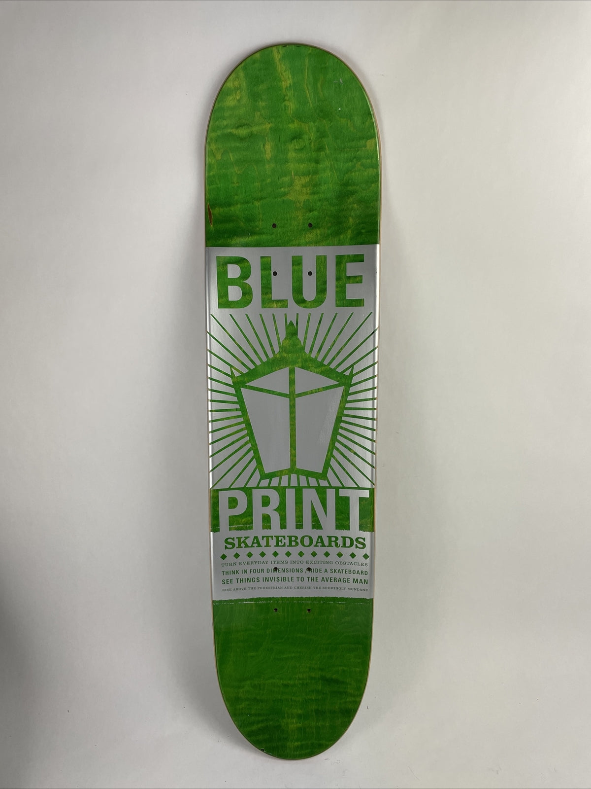 Blueprint Paul Shier Pachinko rare 8.25-inch hard rock maple skateboard deck.