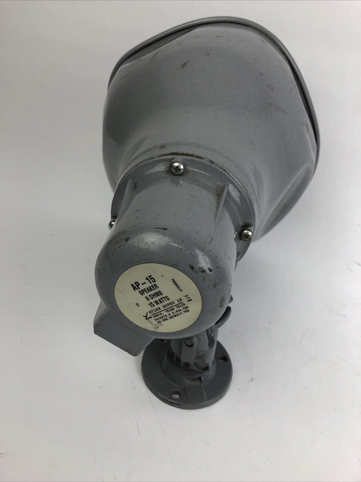 Atlas Sound LP USA AP-15 Horn Speaker, Loudspeaker - 8 OHMS 15 WATT         H