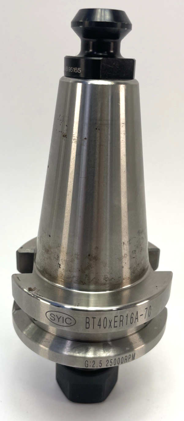 Techniks SYIC-16151 BT40xER16A-70 Collet Chuck G2.5 25000 rpm w Maritool Stud