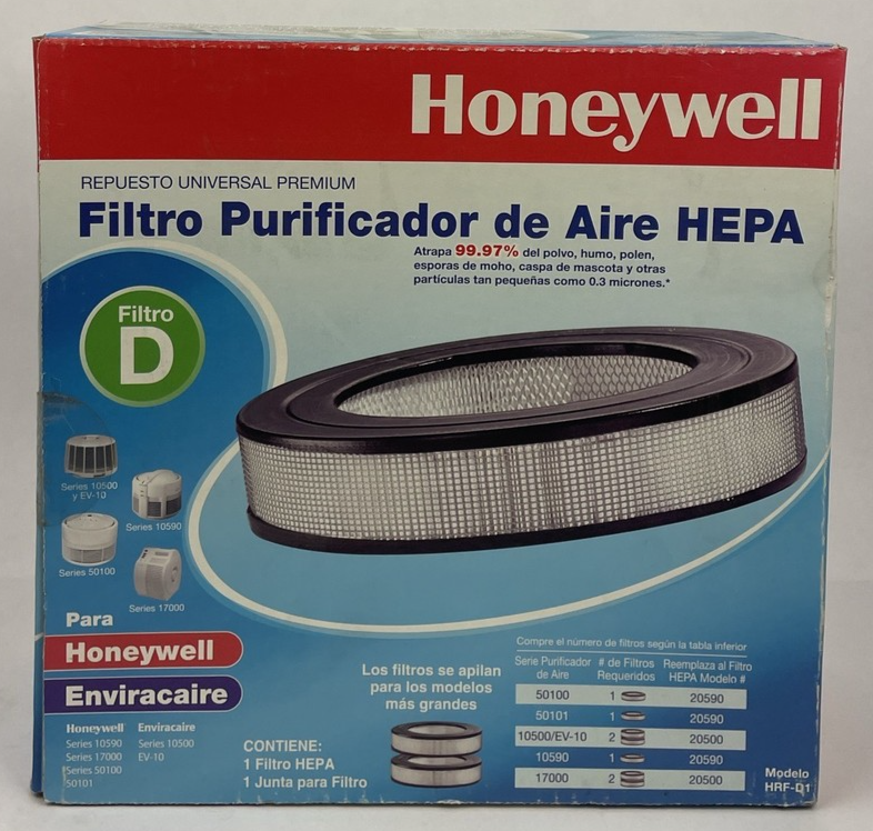 OEM Honeywell HRF-D1 HEPA Air Purifier Filter D Universal Replacement