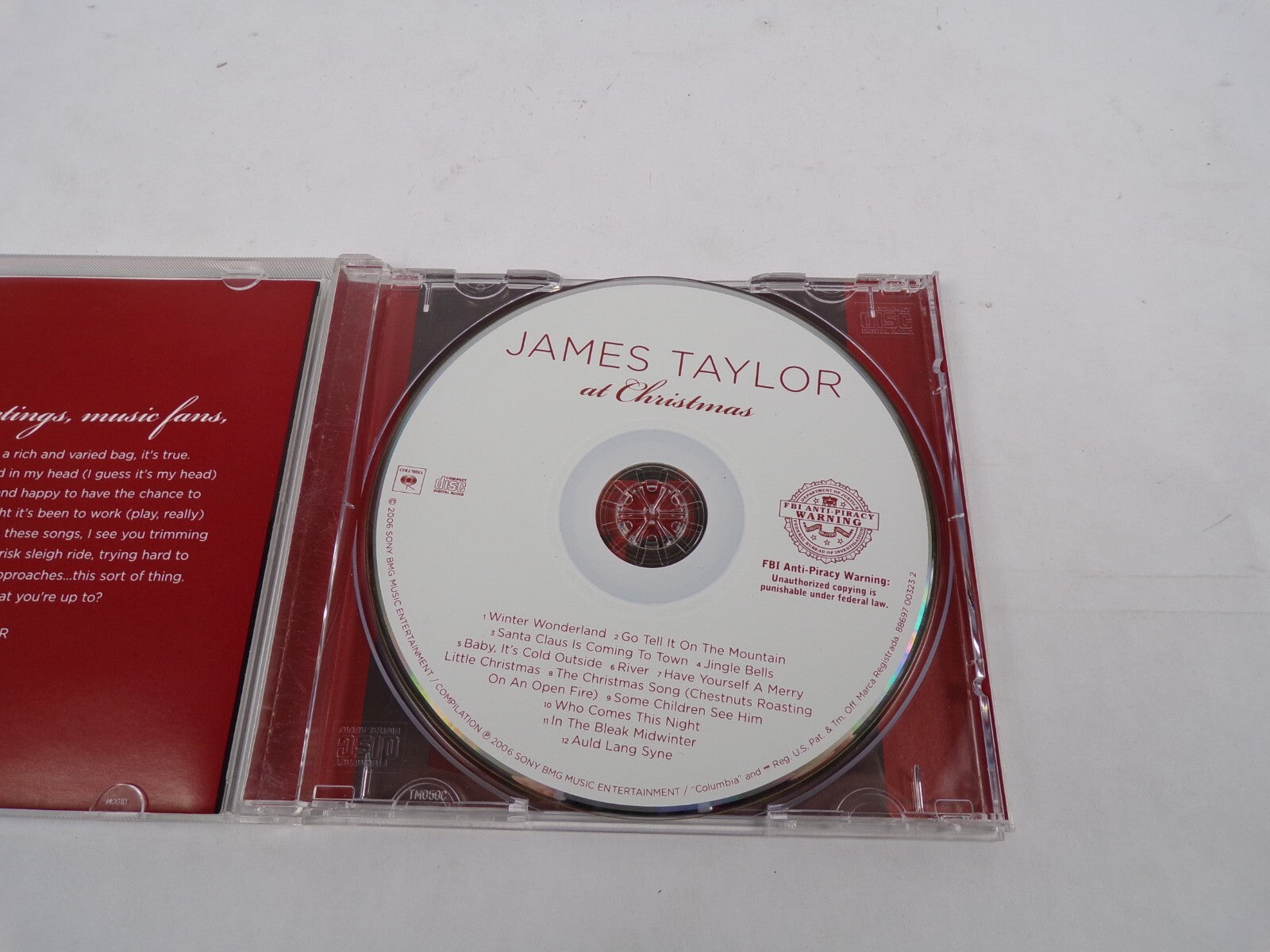 James Taylor Greatest At Christmas Winter Wonderland Go Tell It On The CD#30