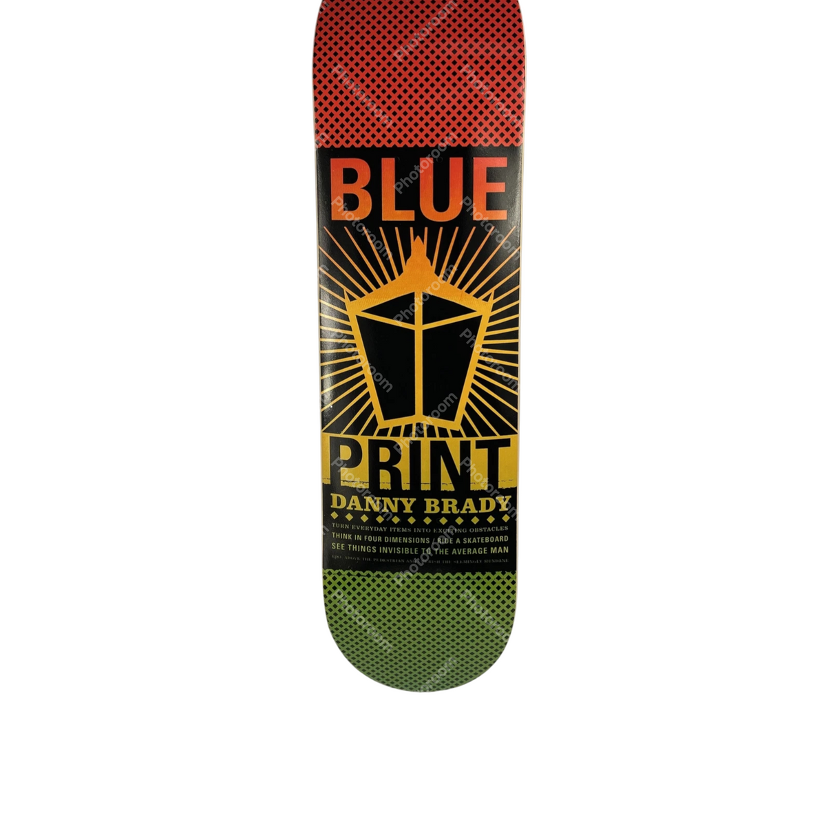 BLUEPRINT skateboards deck 8.25" RARE quality Paul Shier Pachinko