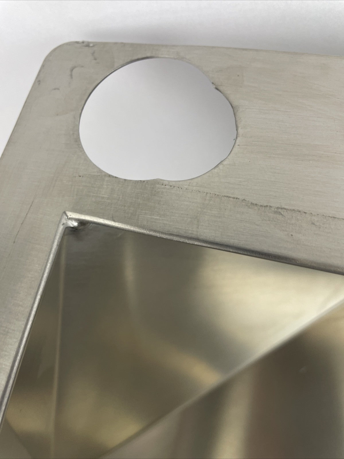 Franke Undermount 14.25" Diamond Cut Stainless Steel Sink with 9 5/8 Inch Bowl