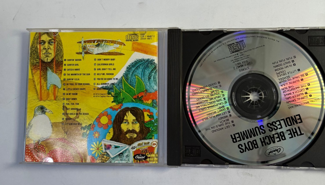 Endless Summer The Beach Boys Capitol Records CD 1987