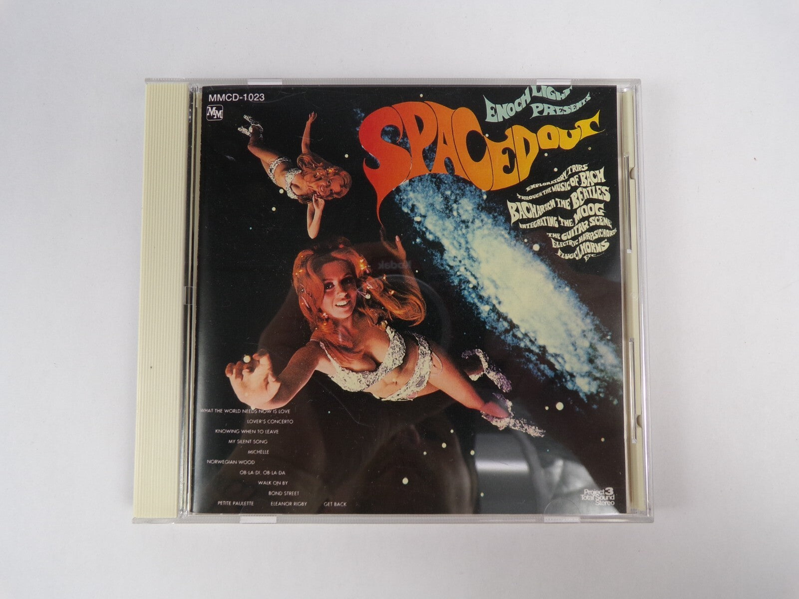 Spaced Out Enoch Light Exploratory Trips Music of Bach Moog Guitar Scene CD #13