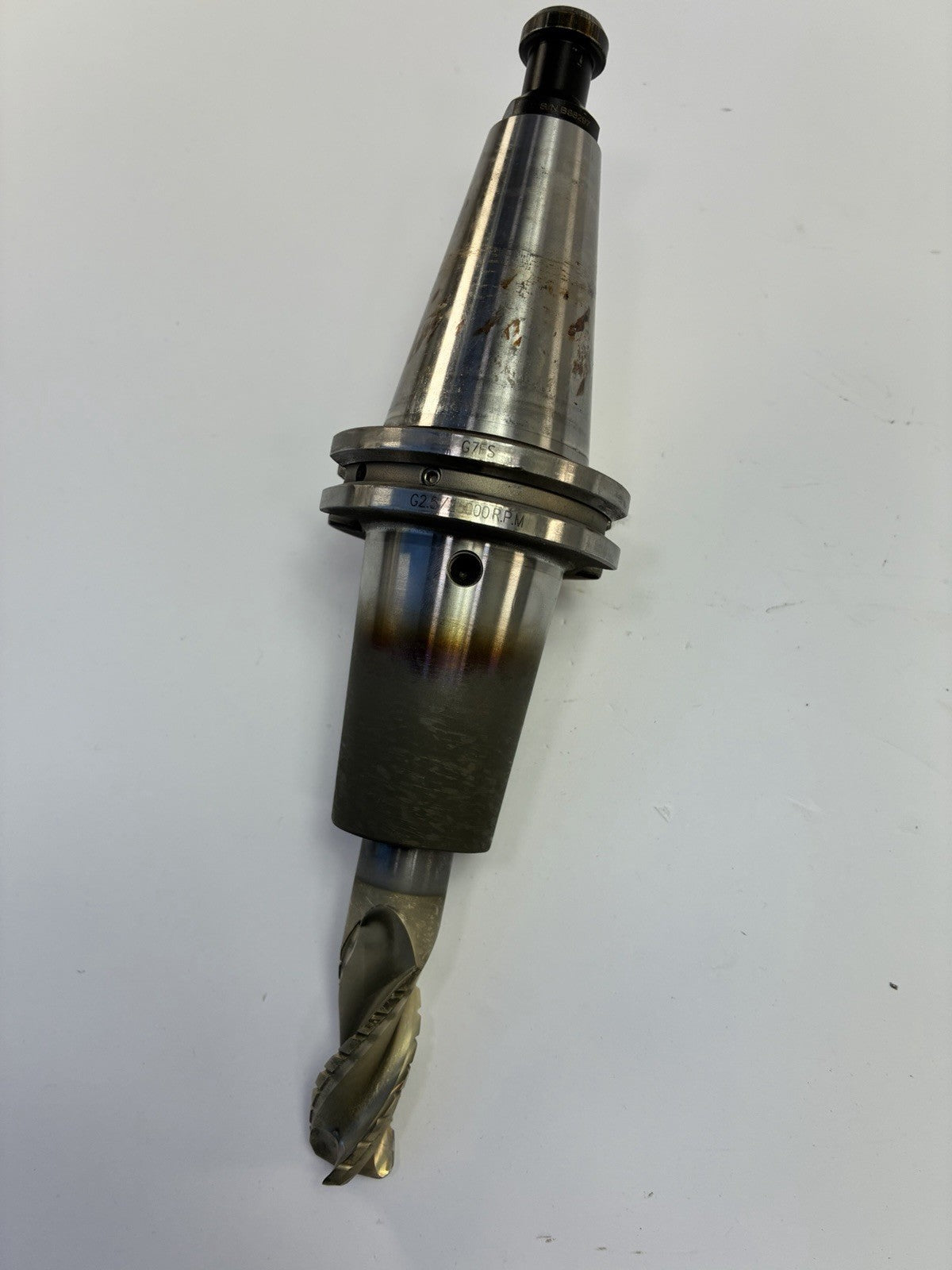 Haas 04-0048 CT40 3/4" Shrink Fit Holder 3.15" TSC 25K w End Mill