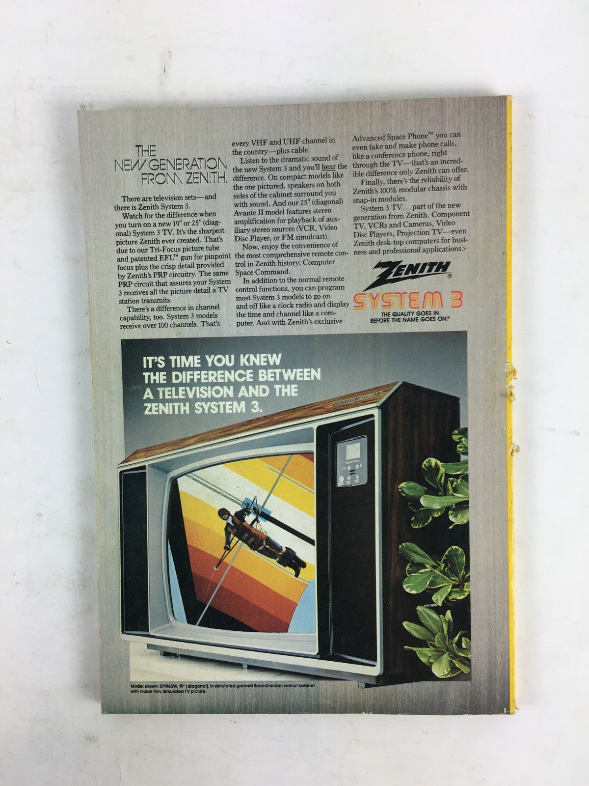 October 1982 National Geographic Magazine The Chip Electronic Mini Marvel