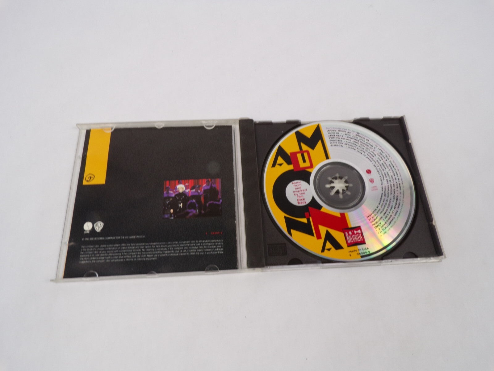Madonna Music From And Inspired By The Film Dick Tray He's A Man Sooner Or CD#63
