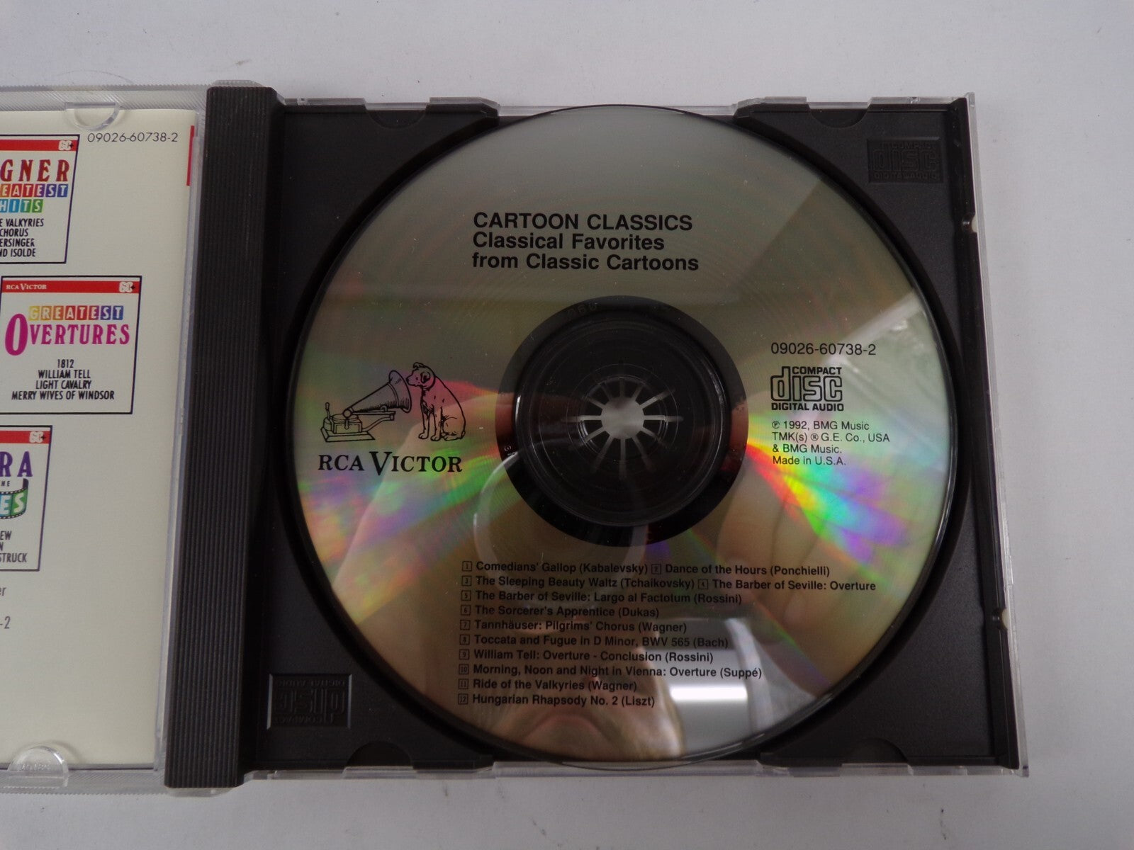 RCA Victor Cartoon Classics The Sleeping Beauty Watz Ride Of The Valkyries CD#37