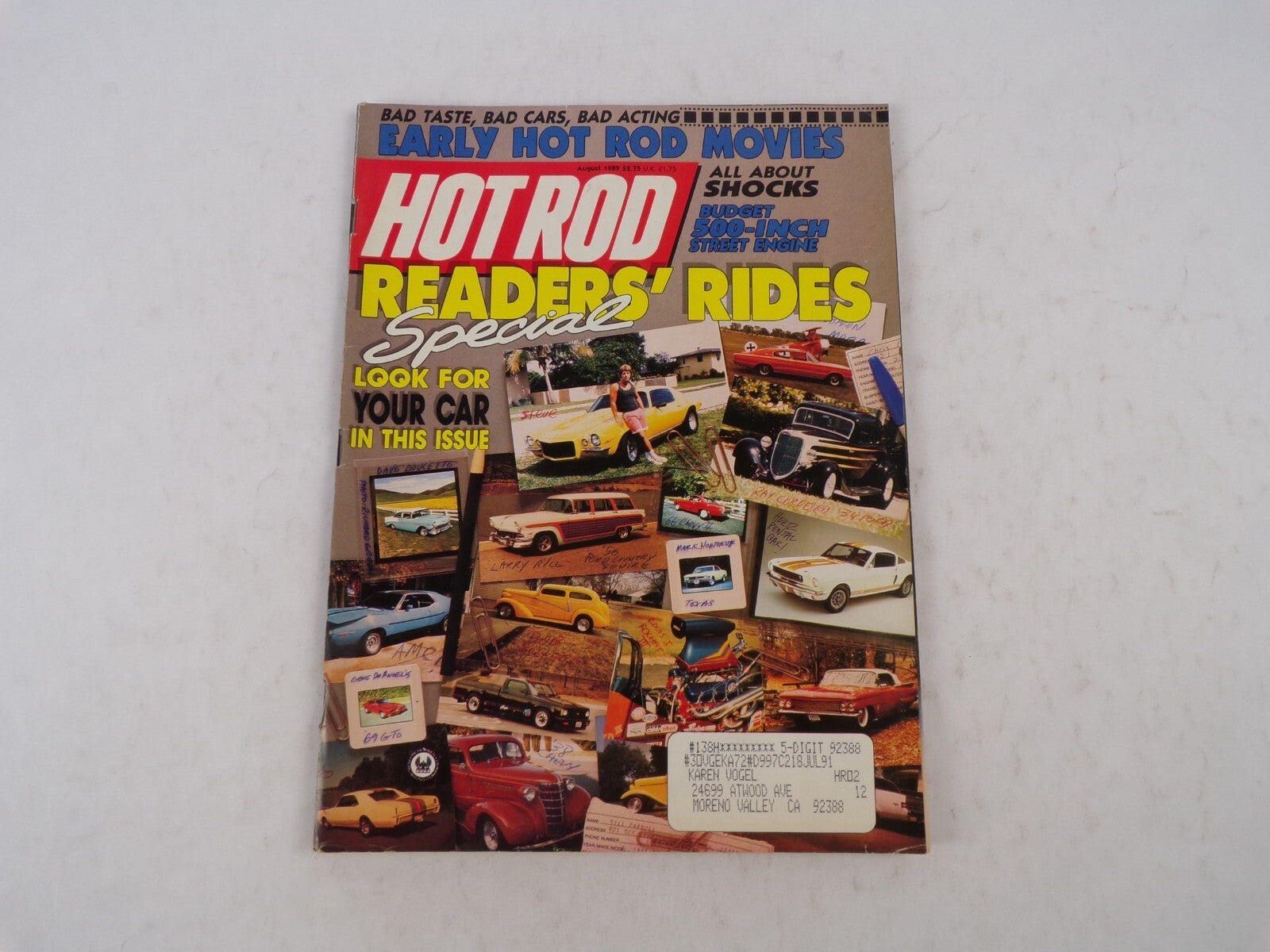 July 1991 Hot Rodding Magazine Readers' Rides Special Look For Your Car Early H