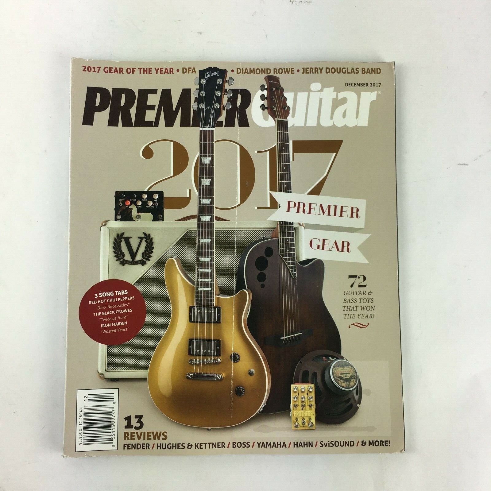 December 2017 Premier Guitar Magazine Premier Gear Fender Hughes Kettner Boss