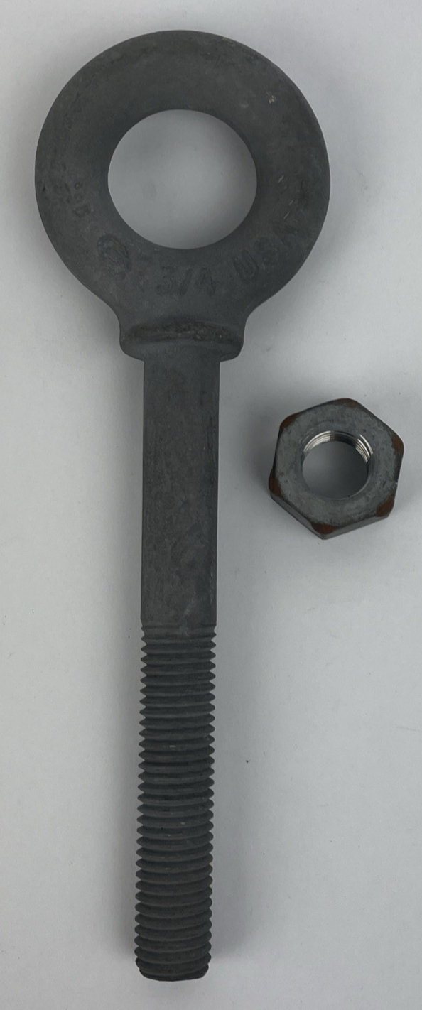 3/4" Lifting Eye Bolt & Nut With Shoulder Made in the U.S.A. New 1 Pc