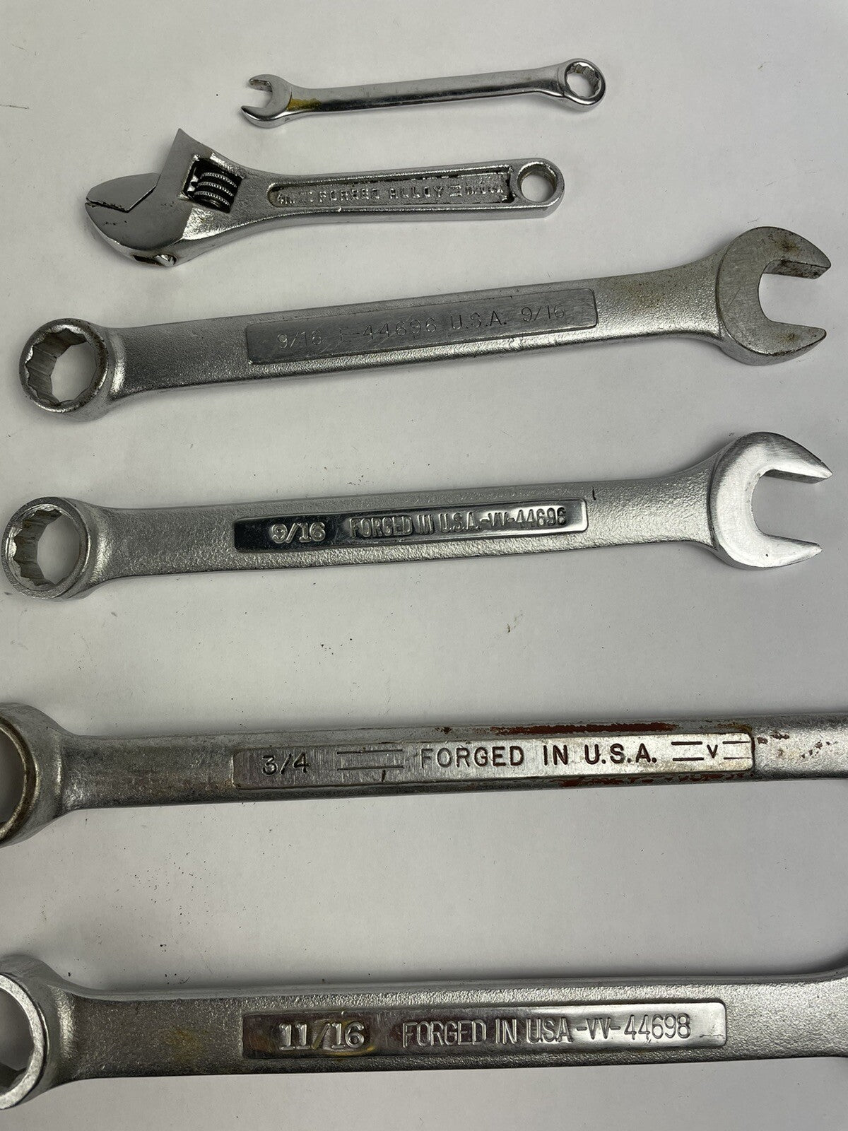 Lot of Vintage Craftsman Wrenches