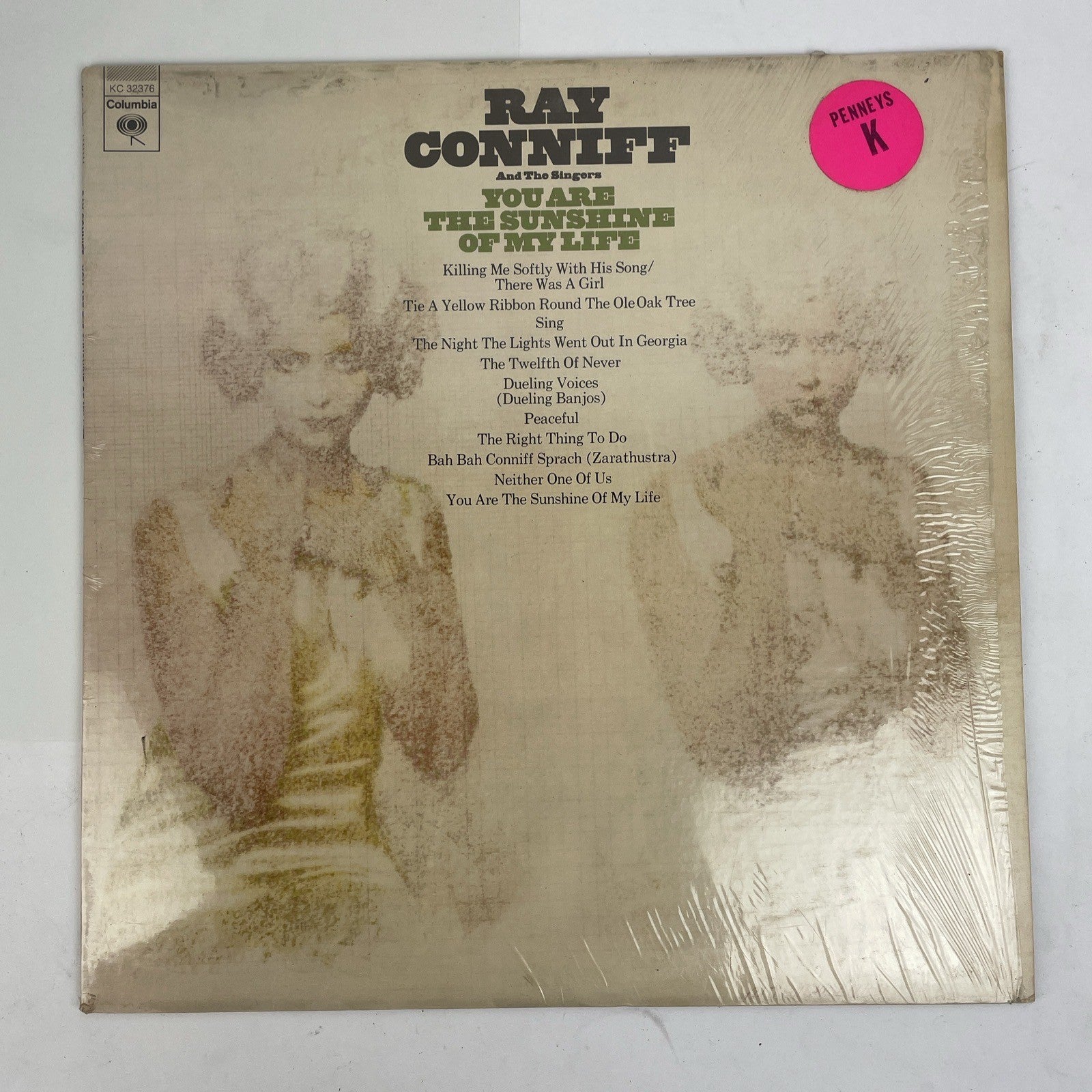 Ray Conniff and the Singers " You Are The Sunshine Of My Life" Vinyl LP Record