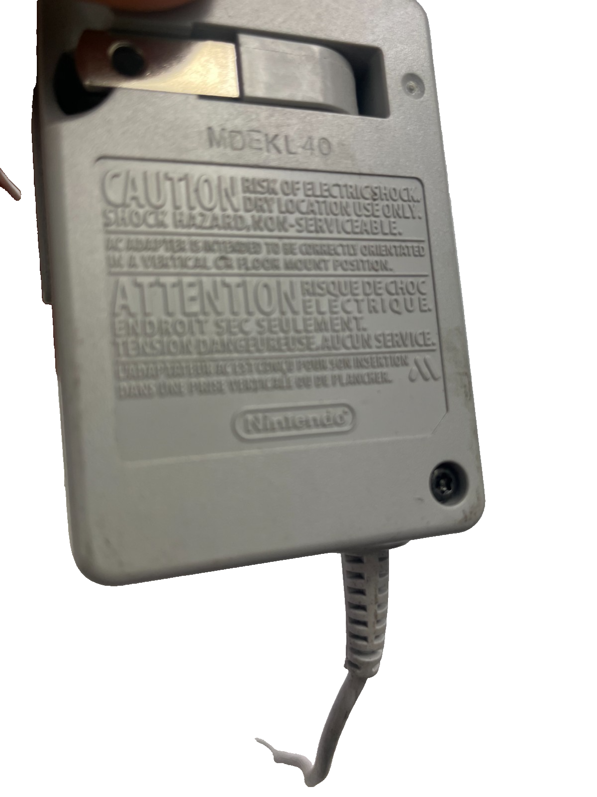 Geniune Nintendo Model WAP-002 Output 4.6 V 0.90 A Powet Supply AC Adapter #A83