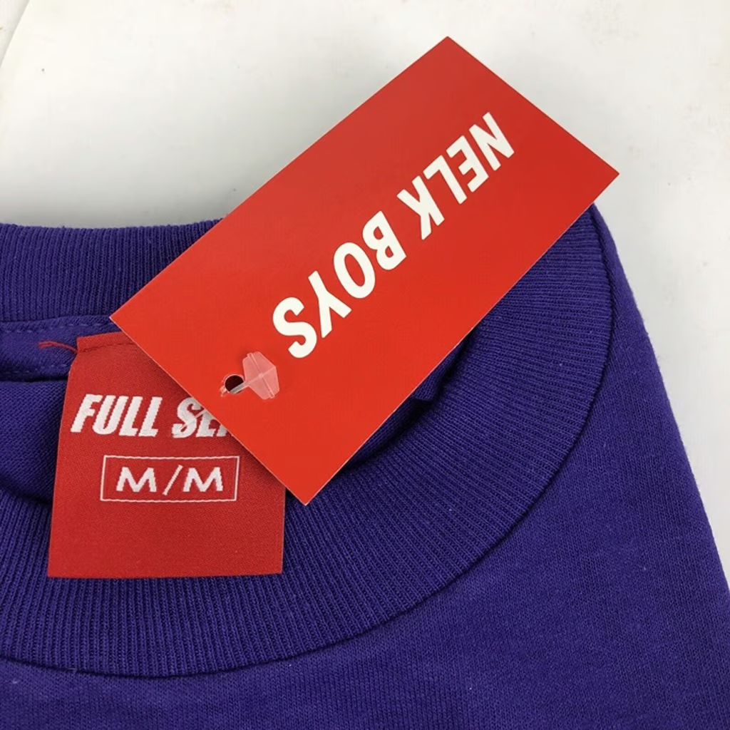 NEW Full Send " Sending is my Religion " SS T-Shirt Mens Medium Purple Nelk Boys