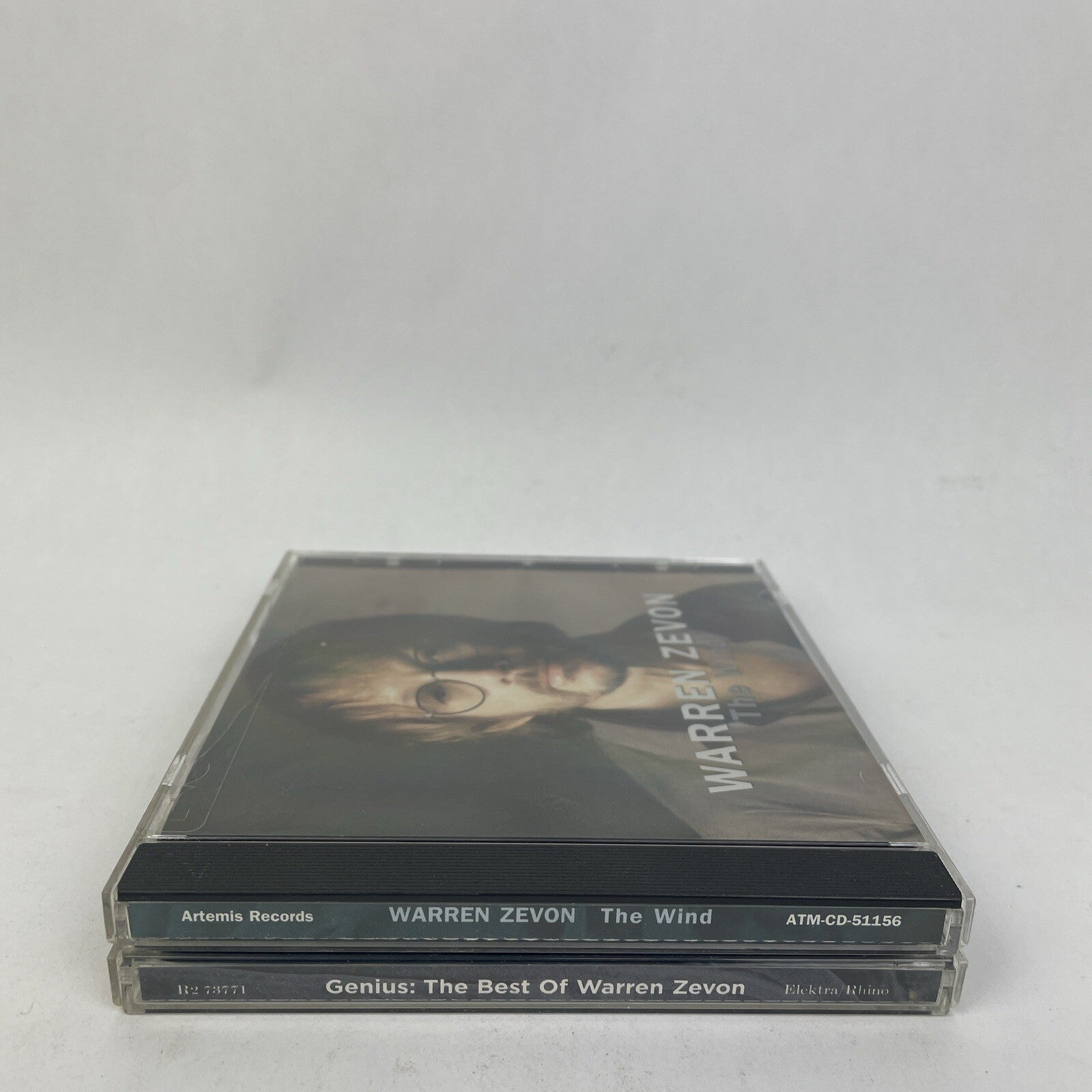 2. x Warren Zevon Audio CDs – The Wind, 2003 - W.Z. The Best Of, GENIUS, 2002