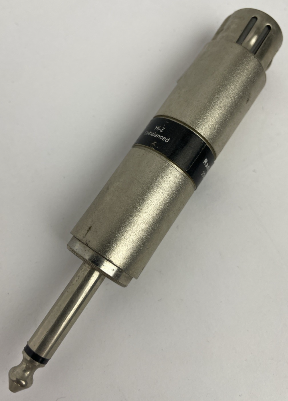 Radio Shack 274-016C XLR Female to 1/4" Plug Lo-Z Balanced to Hi-Z Balance