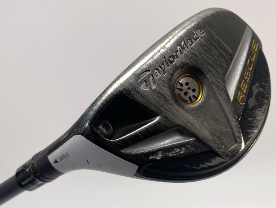 TaylorMade Rescue 11 4 Hybrid 21° Aldila RIP 65g S Mens Left Hand GP Tour wrap