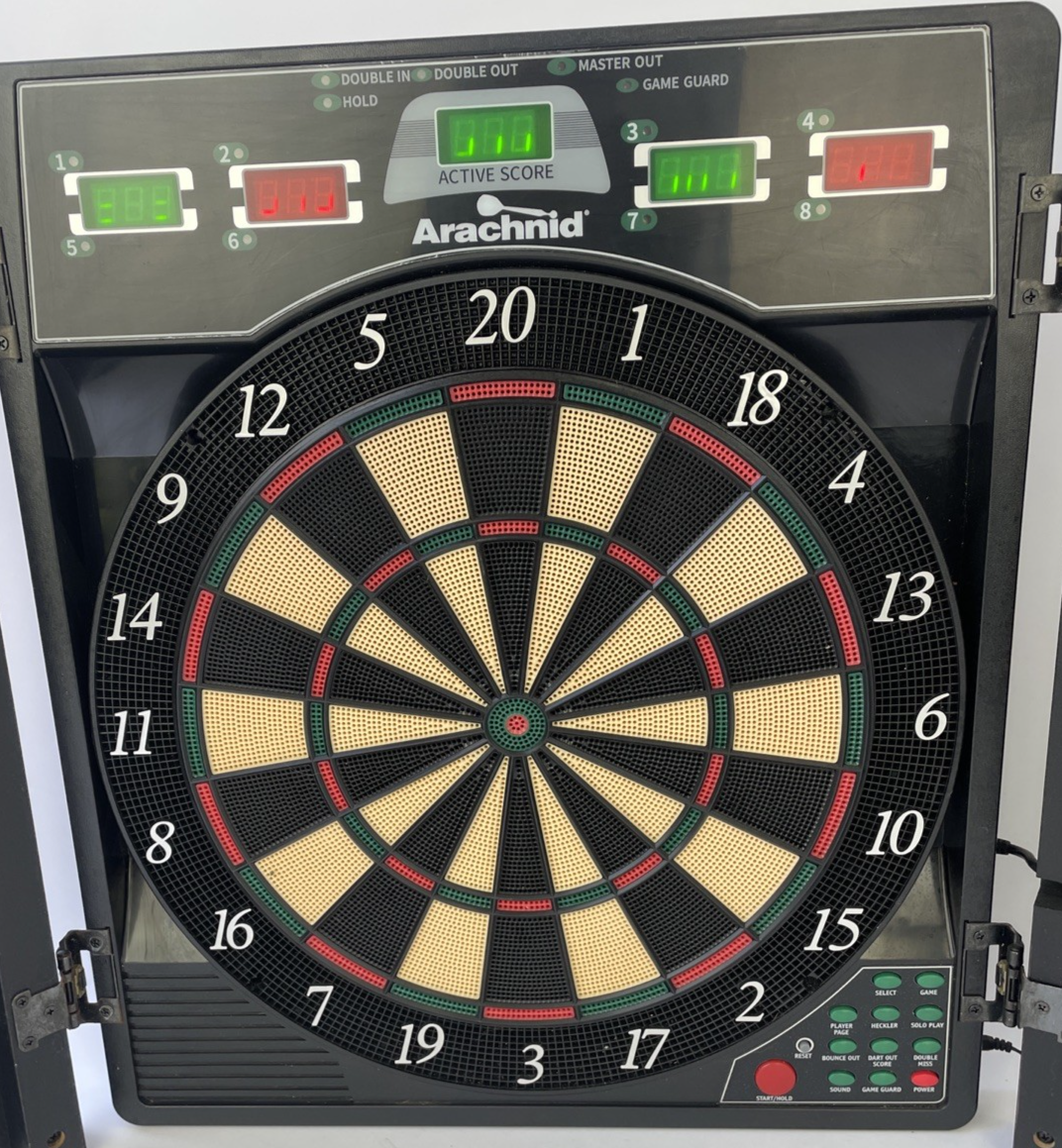 Arachnid Cricket Maxx 4.0 Electronic Dartboard Scoreboard CMX4000-0725-JW 2025