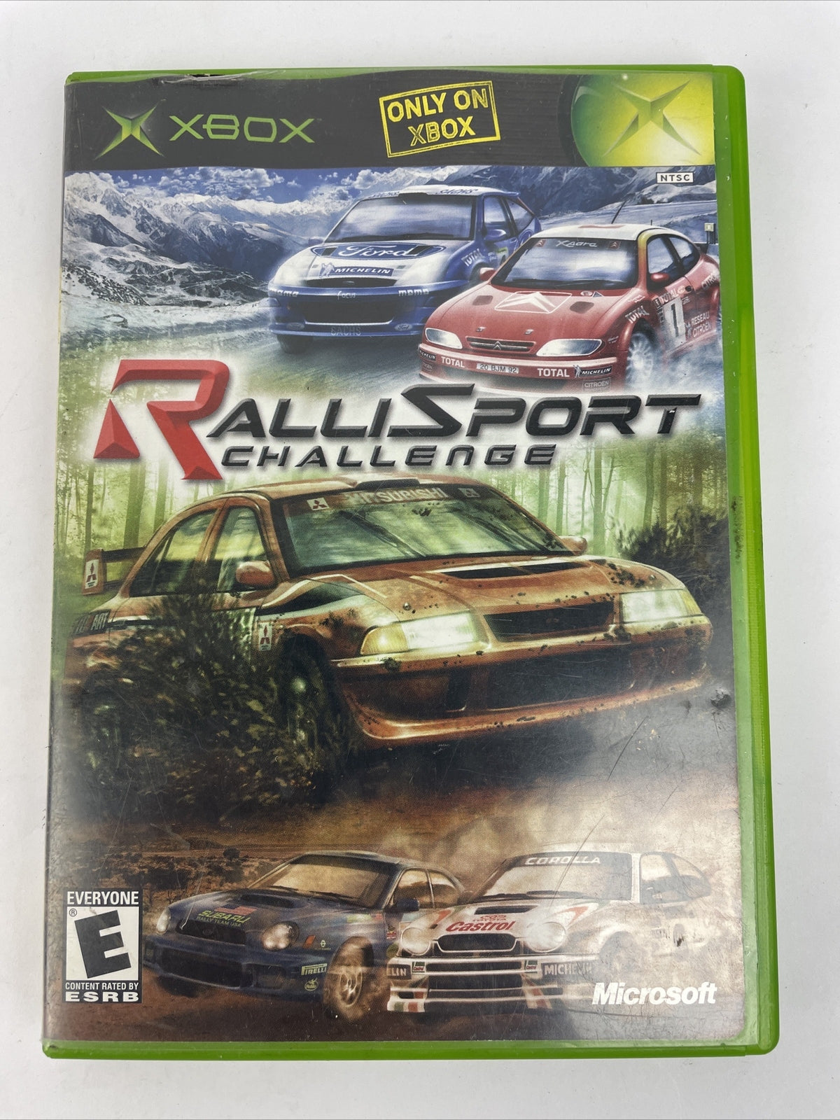 RalliSport Challenge / Black Label / Microsoft Xbox Video Game Complete w Manual