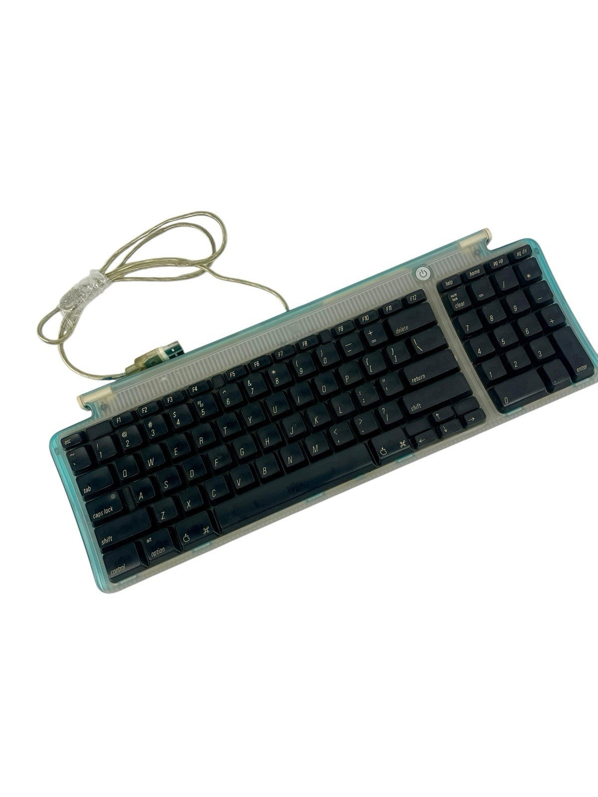 Apple iMac G3 Bondi Blue USB Keyboard 1998 WORKS