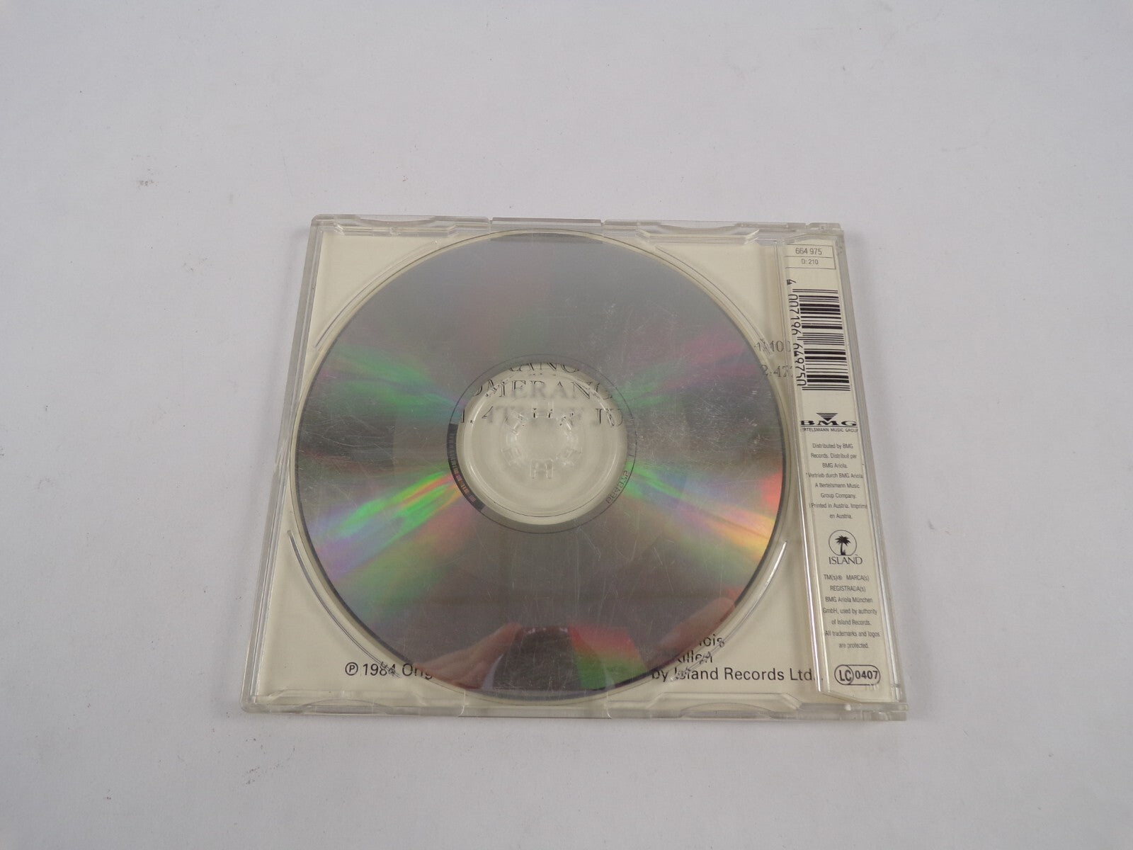 U2 Pride In The Name Of Love Boomerang 1 Boomerang 11. 4th Of July Pride CD#2