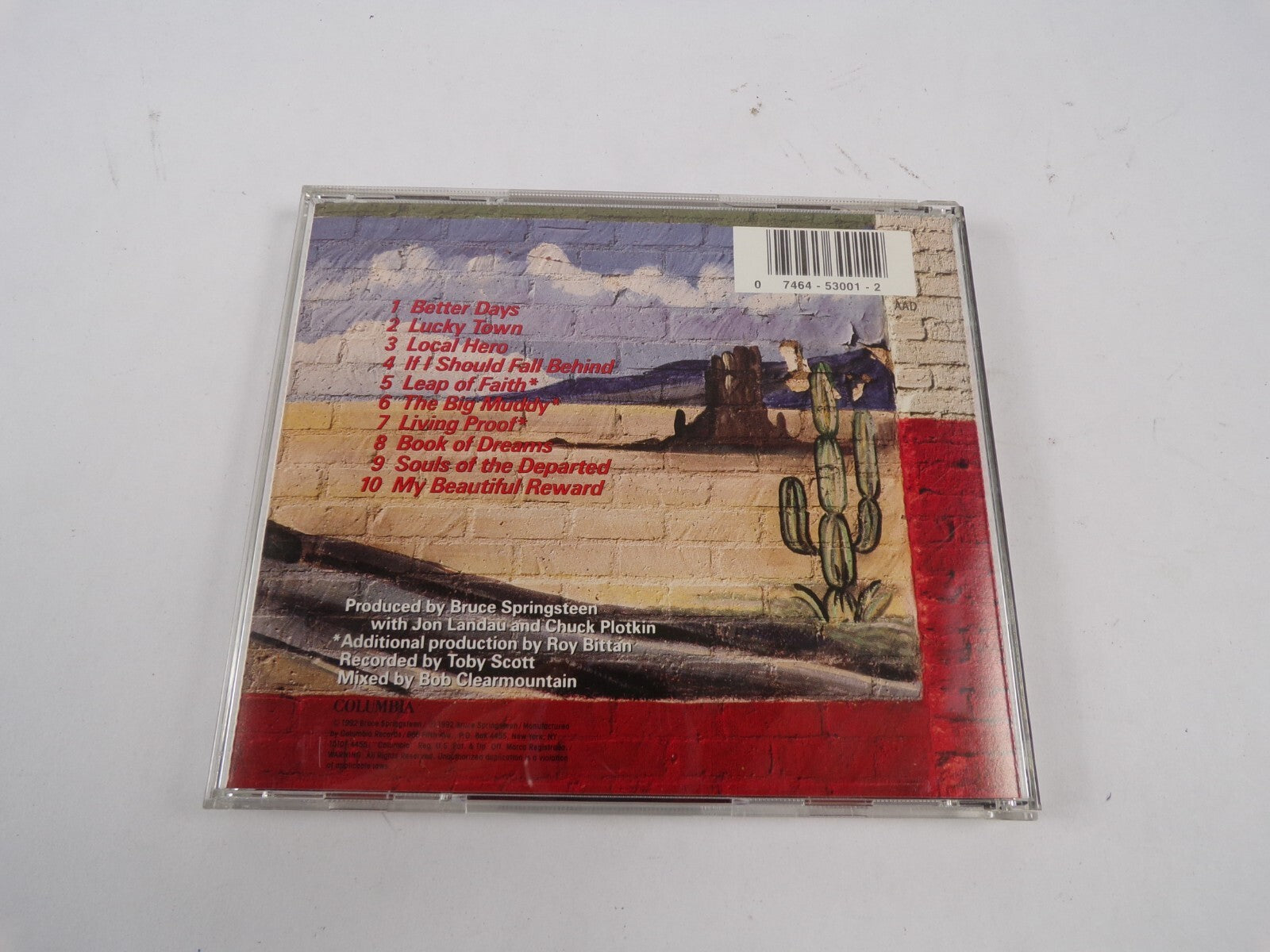 Lucky Town Bruce Springsteen Better Days Lucky Town Living Proof CD#61