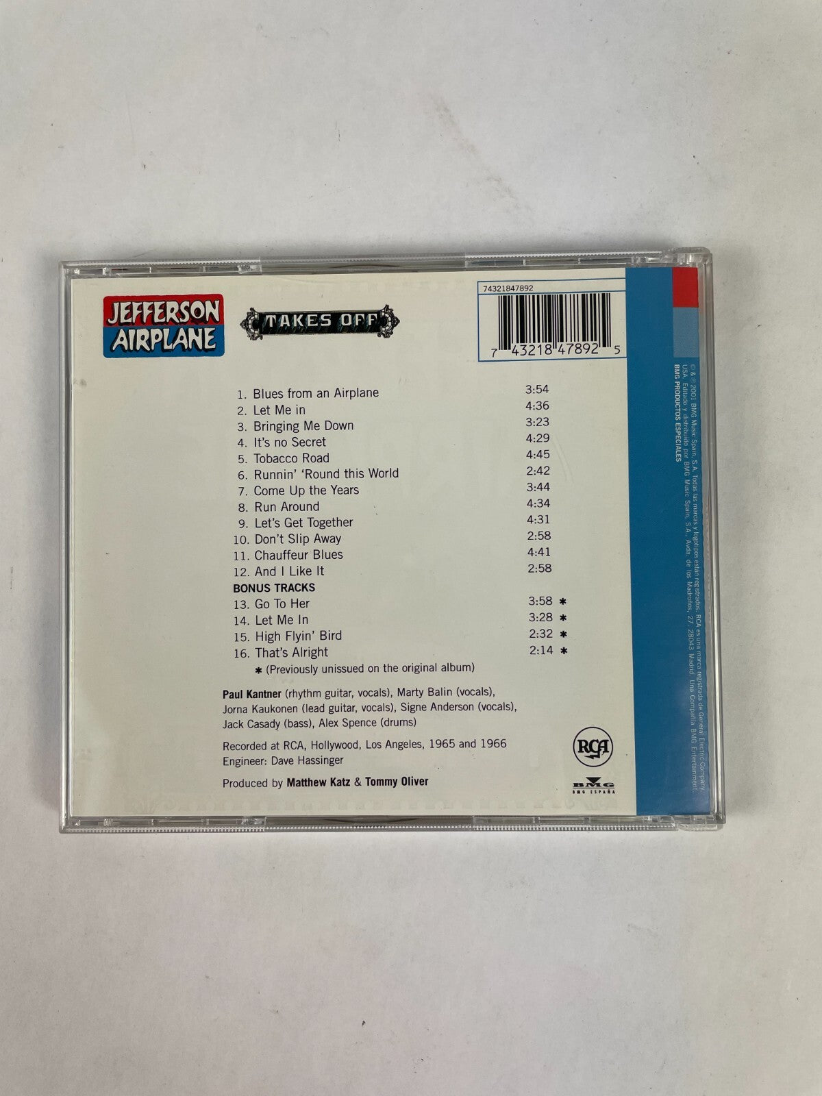 Jefferson Airplane Takes Off CD #5