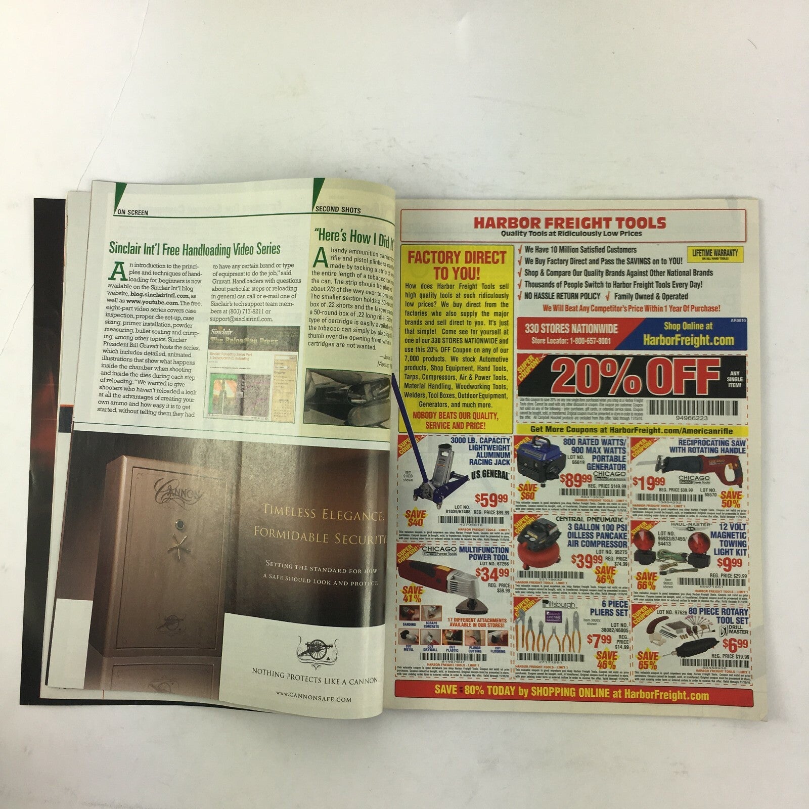 August 2010 American Rifleman Magazine Accuracy Matters Les Baers S&W's M&P15s