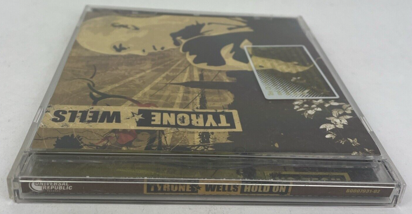 Tyrone Wells - Hold On - (Digital Audio CD 2007 Universal Records PROMO