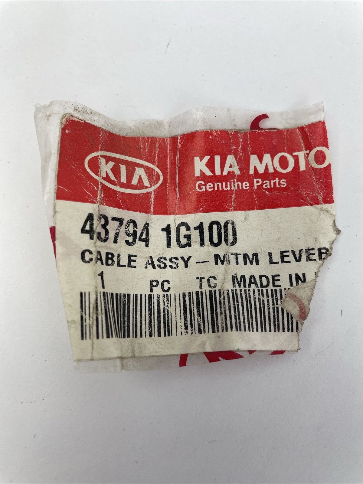 OEM KIA Motors 43794-1G100 Shift Control Cable MTM Lever for HYUNDAI KIA models