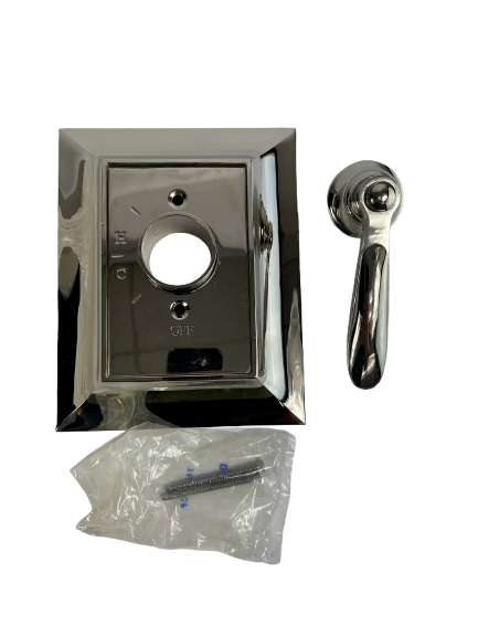 Kohler Finial T309-4P-SN polished nickel Rite-Temp valve trim with lever handle