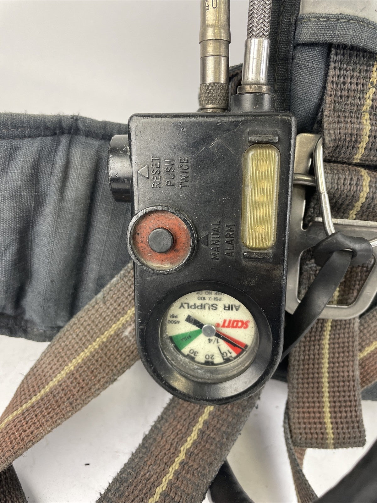 SCOTT SAFETY 4.5 4500 SCBA Air Pack Harness EZ-Flow Air Pak Plus with Sensor   c