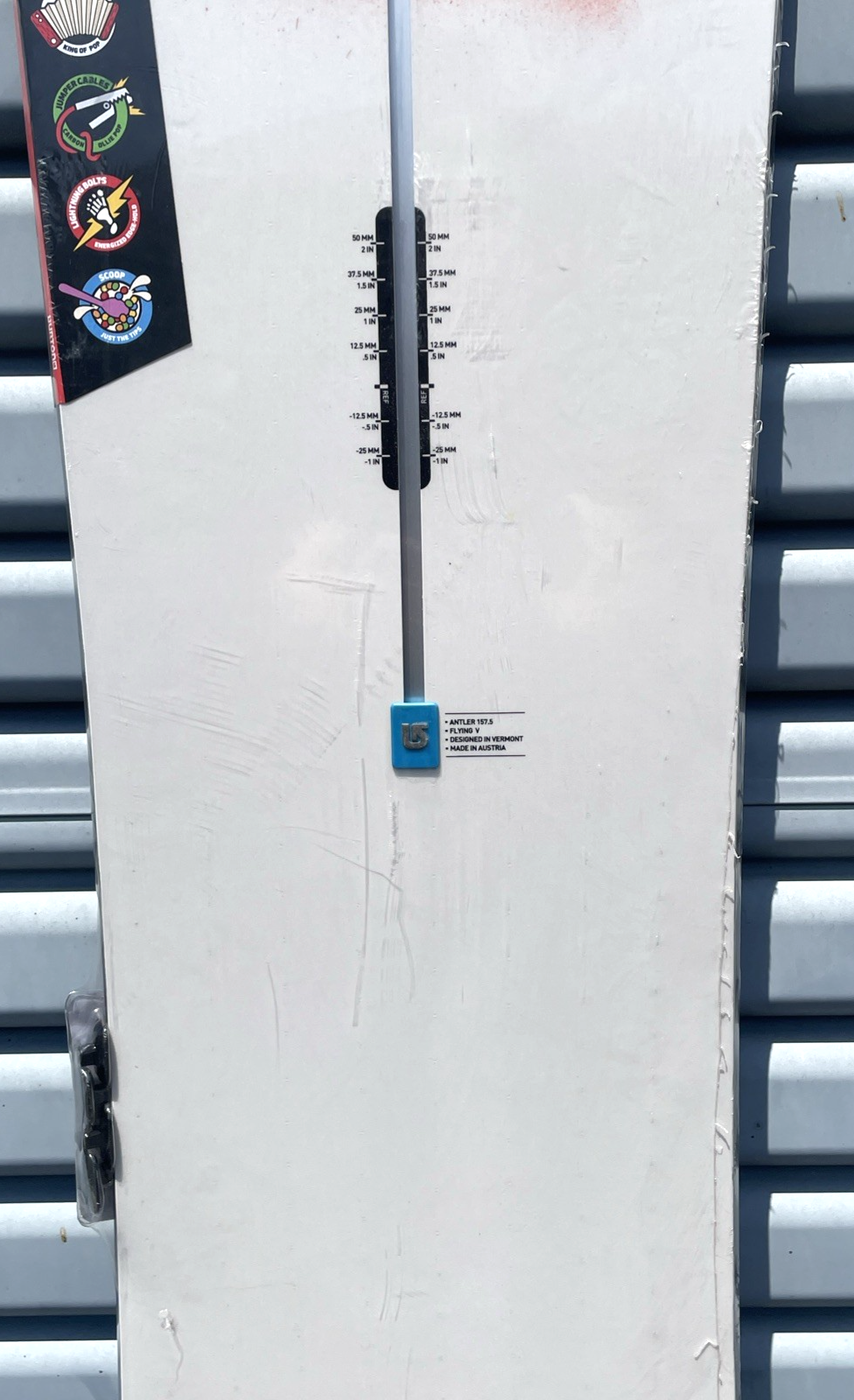 Burton BRTN Antler Flying V Snowboard 155cm Happy Skull  2015 / 2016 New Sealed